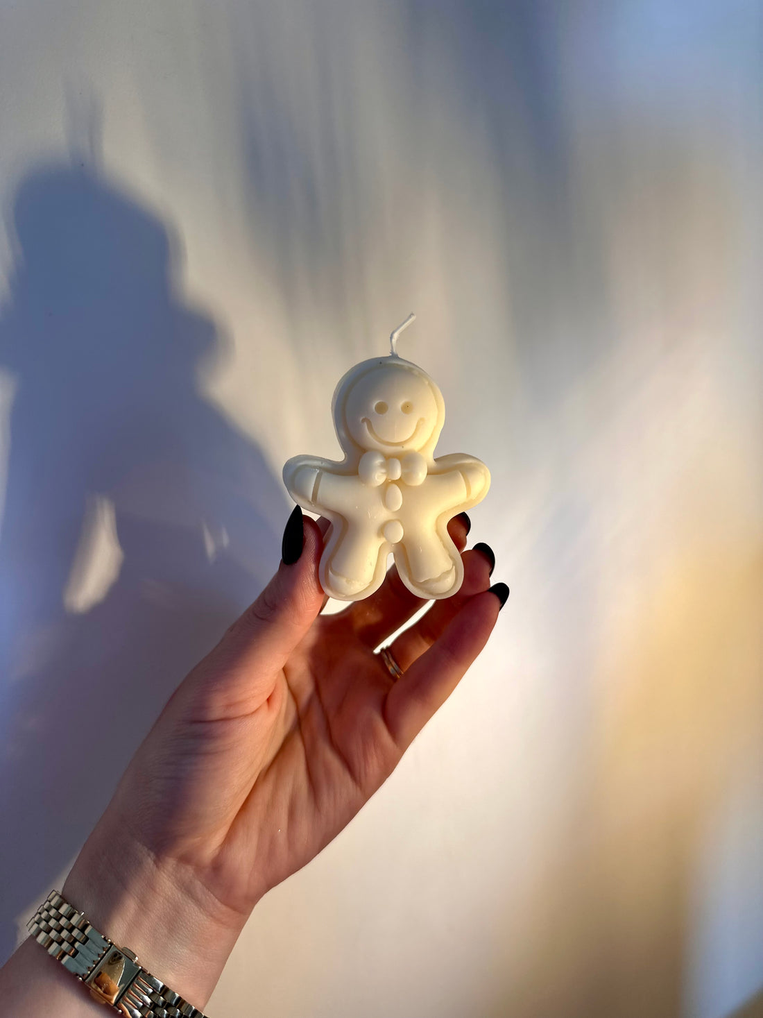 La bougie bonhomme en pain d’épice