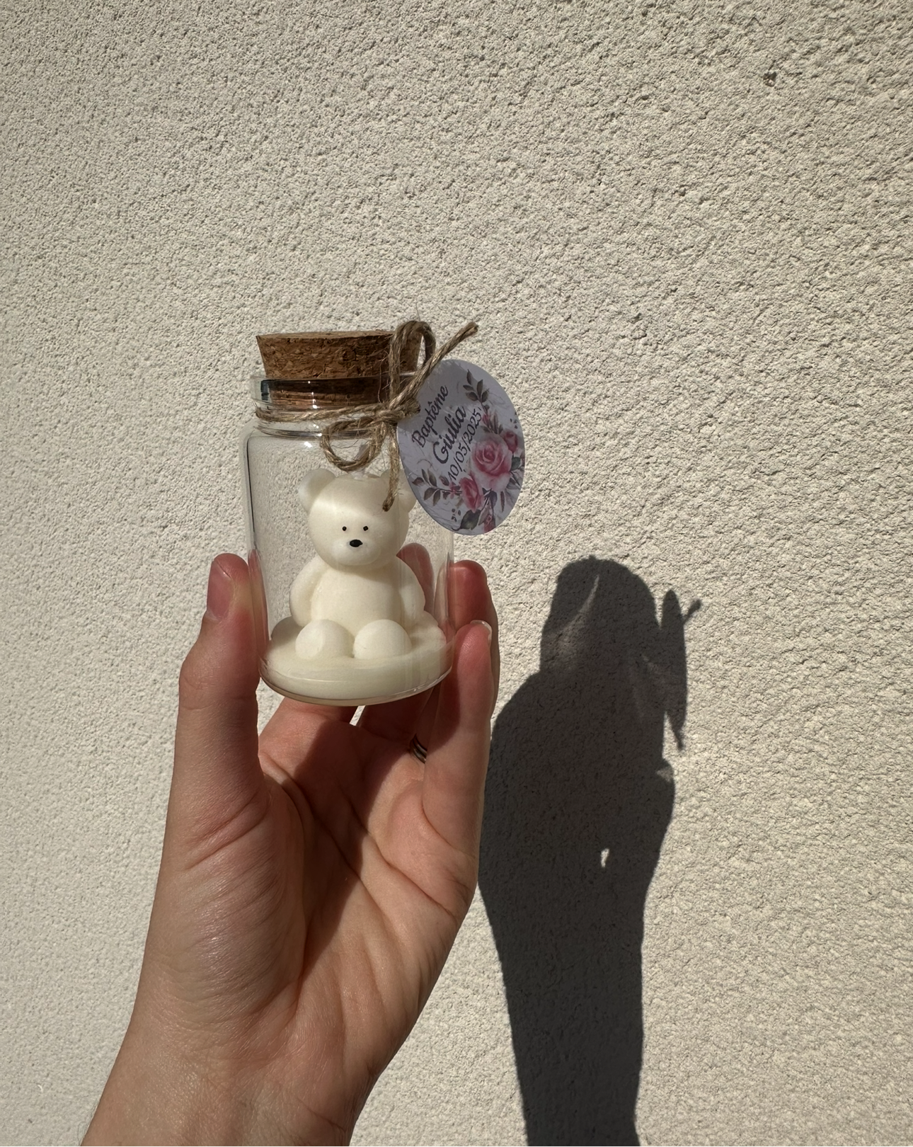 La bougie ourson en pot