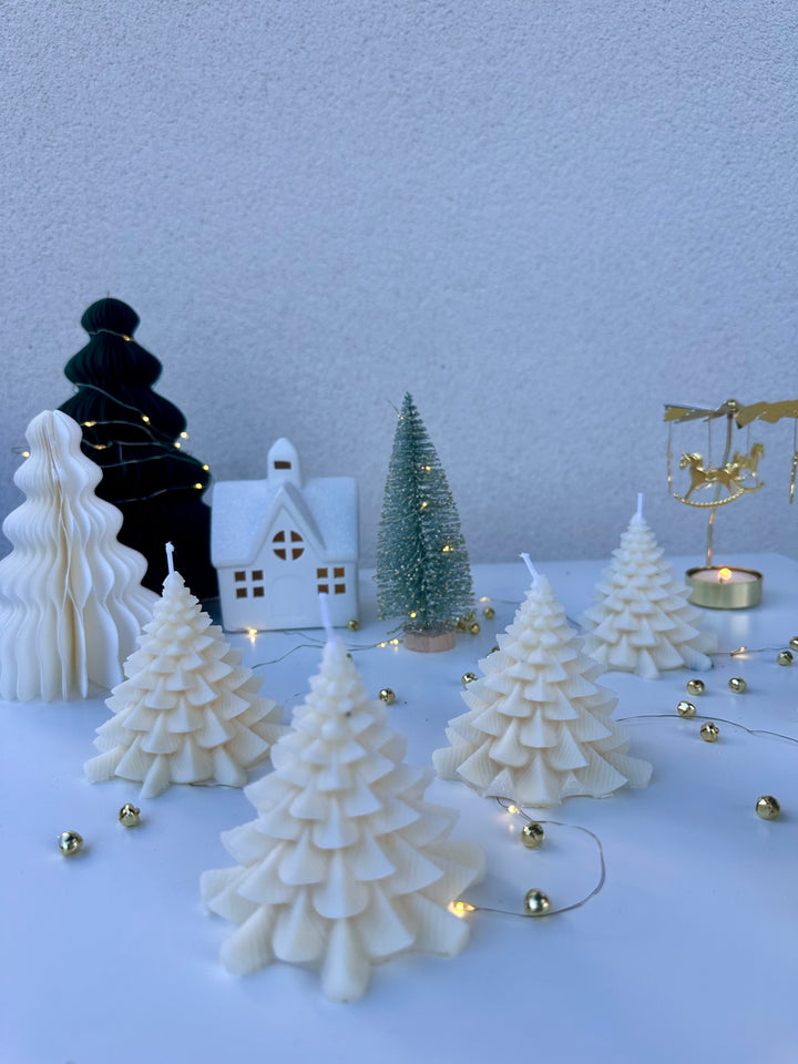 La bougie sapin d’hiver