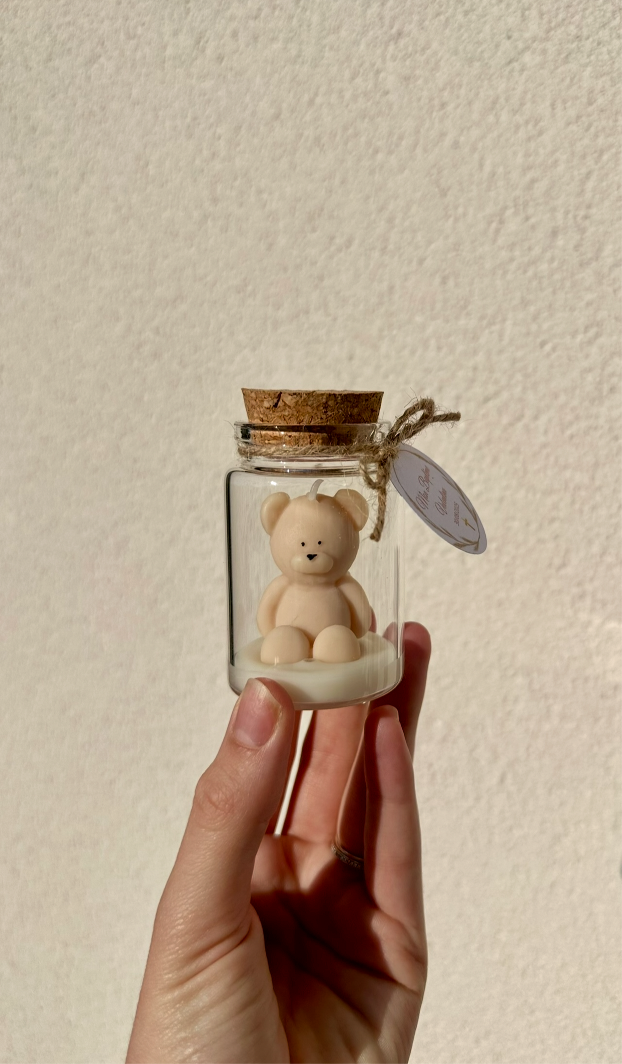 La bougie ourson en pot