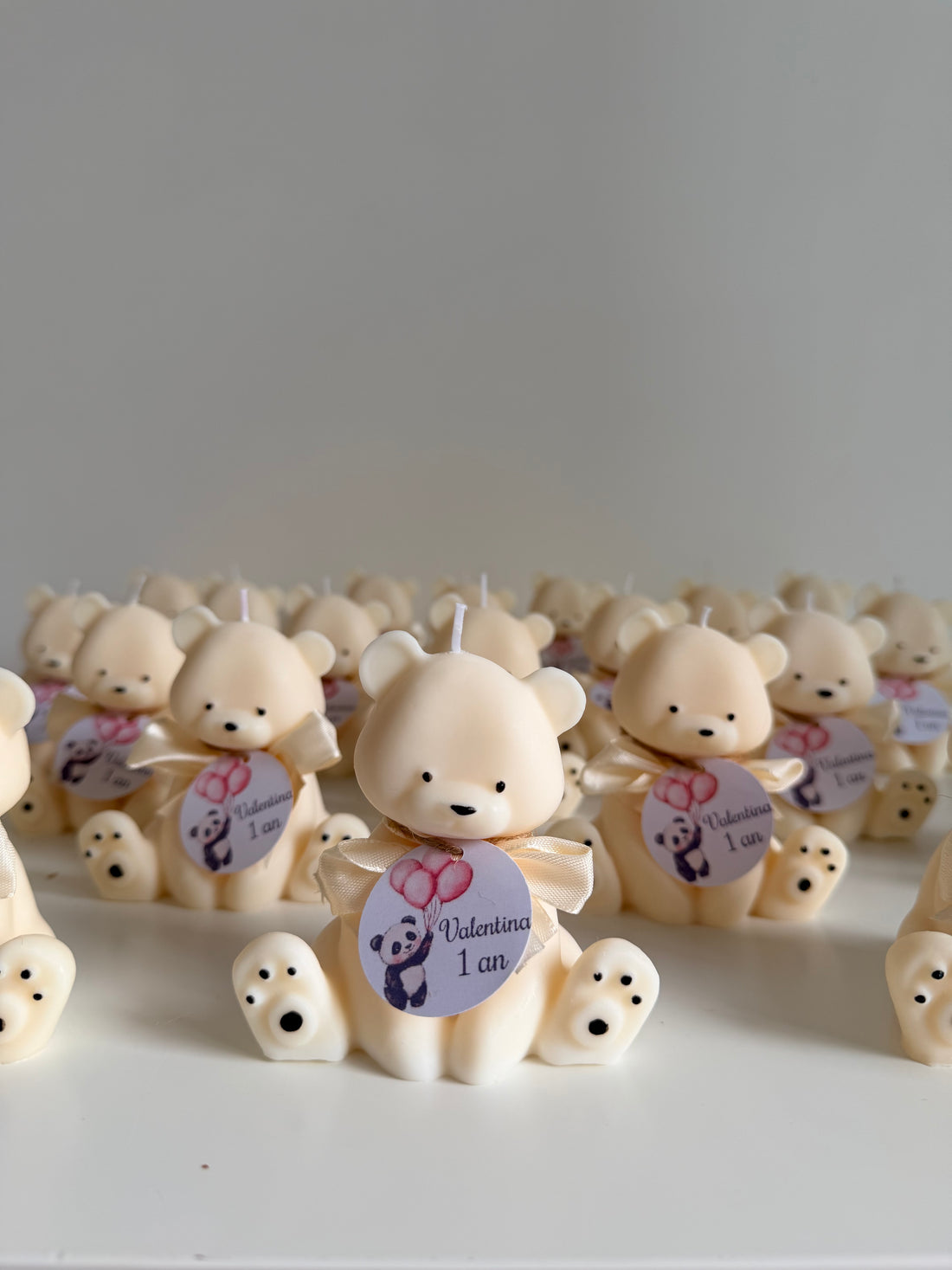 La grande bougie ourson