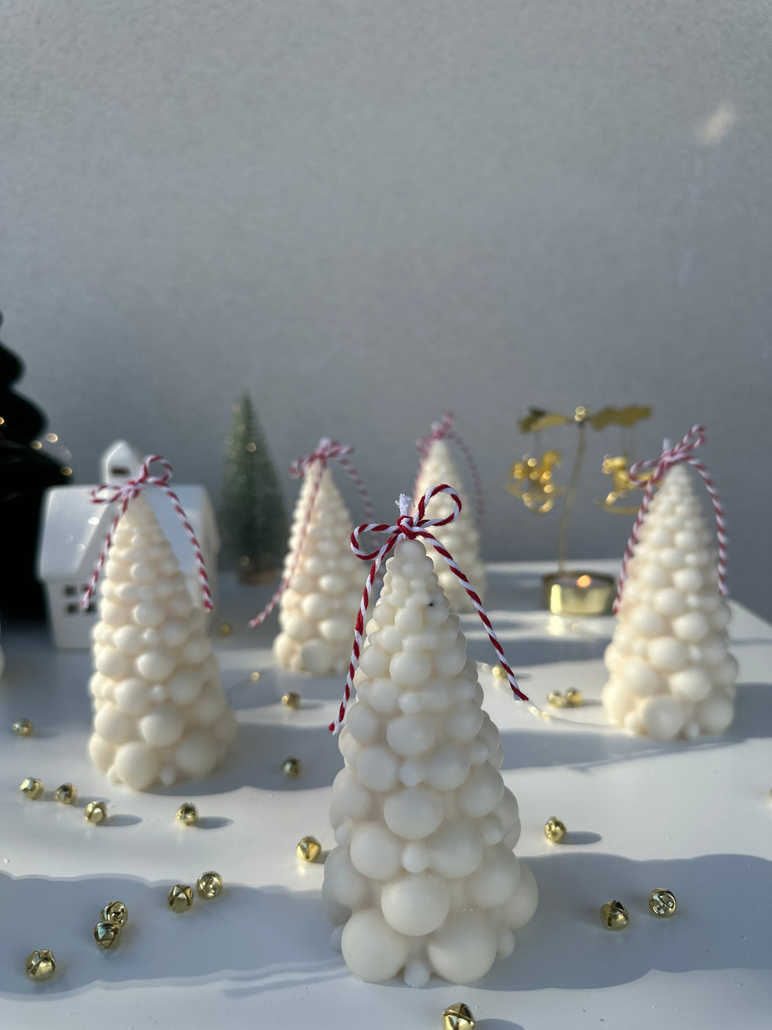 Bougeoir carrousel de Noël