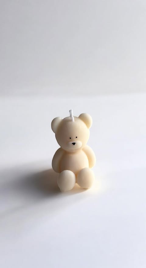 Petite bougie ourson