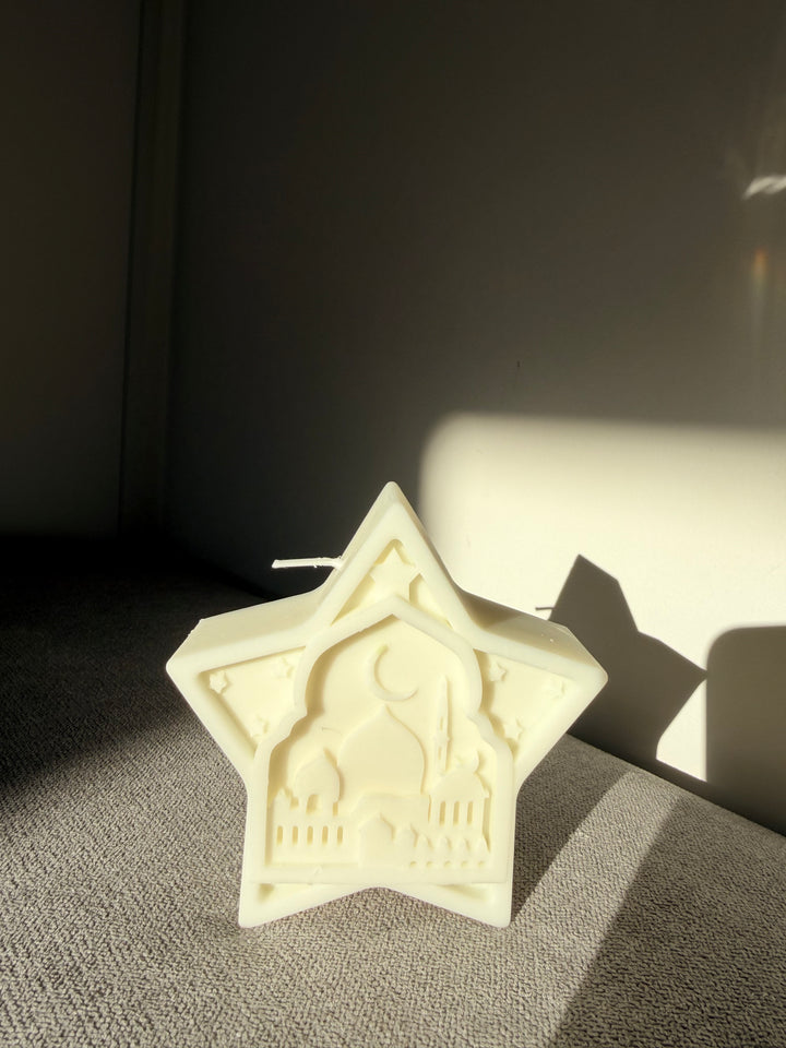 Bougie Étoile – Nuit de Ramadan