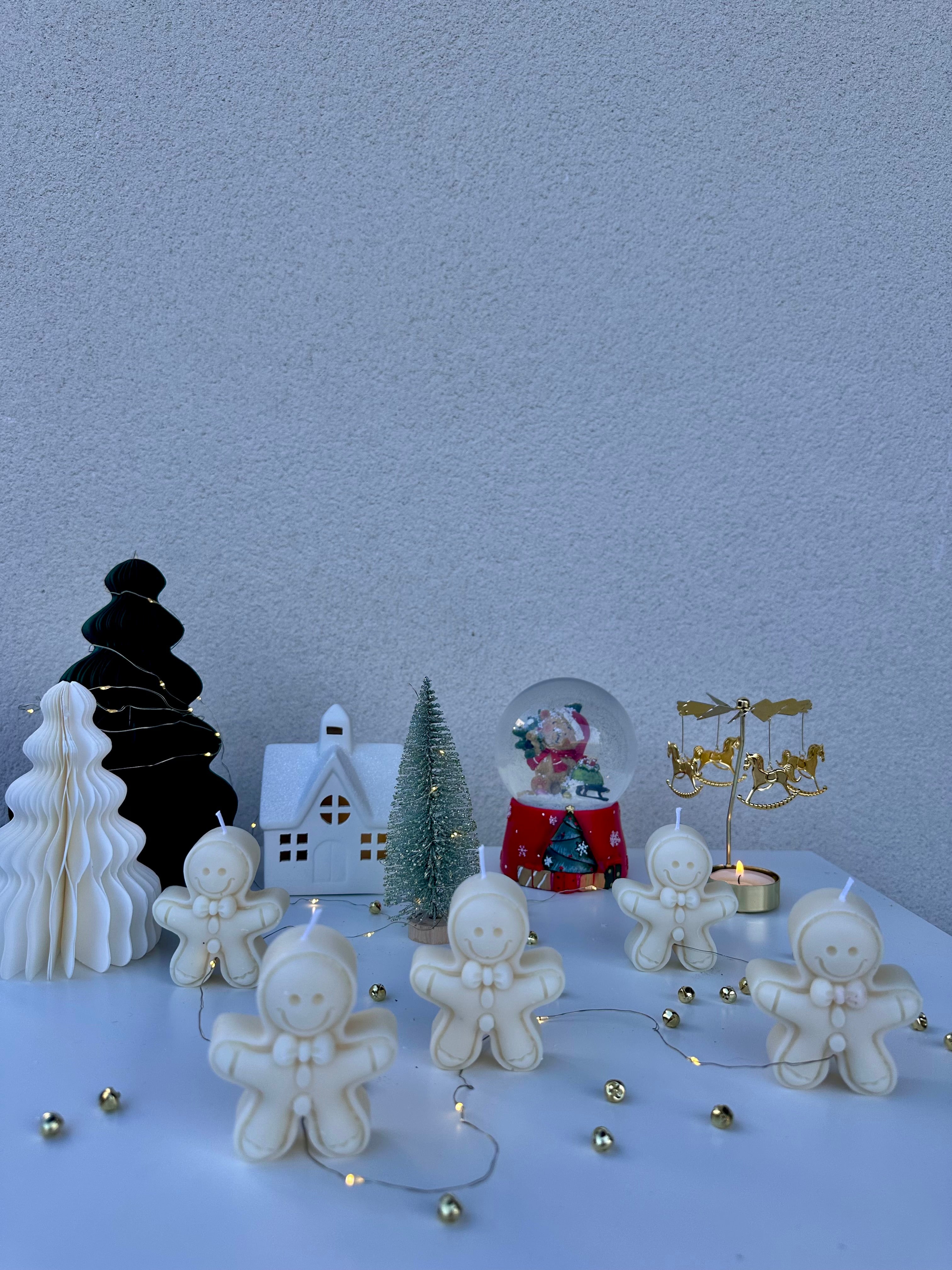 La bougie bonhomme en pain d’épice