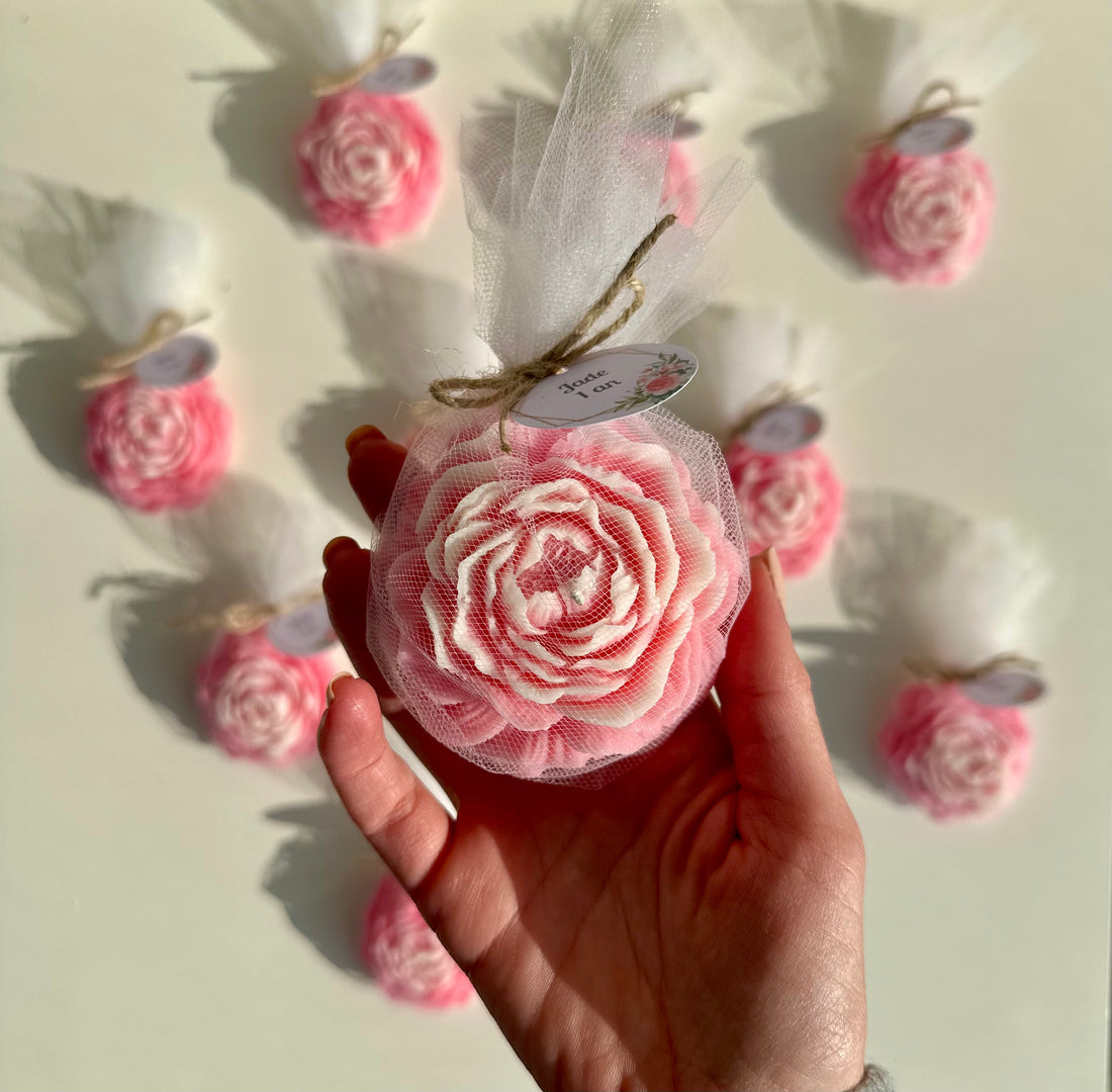 La bougie pivoine