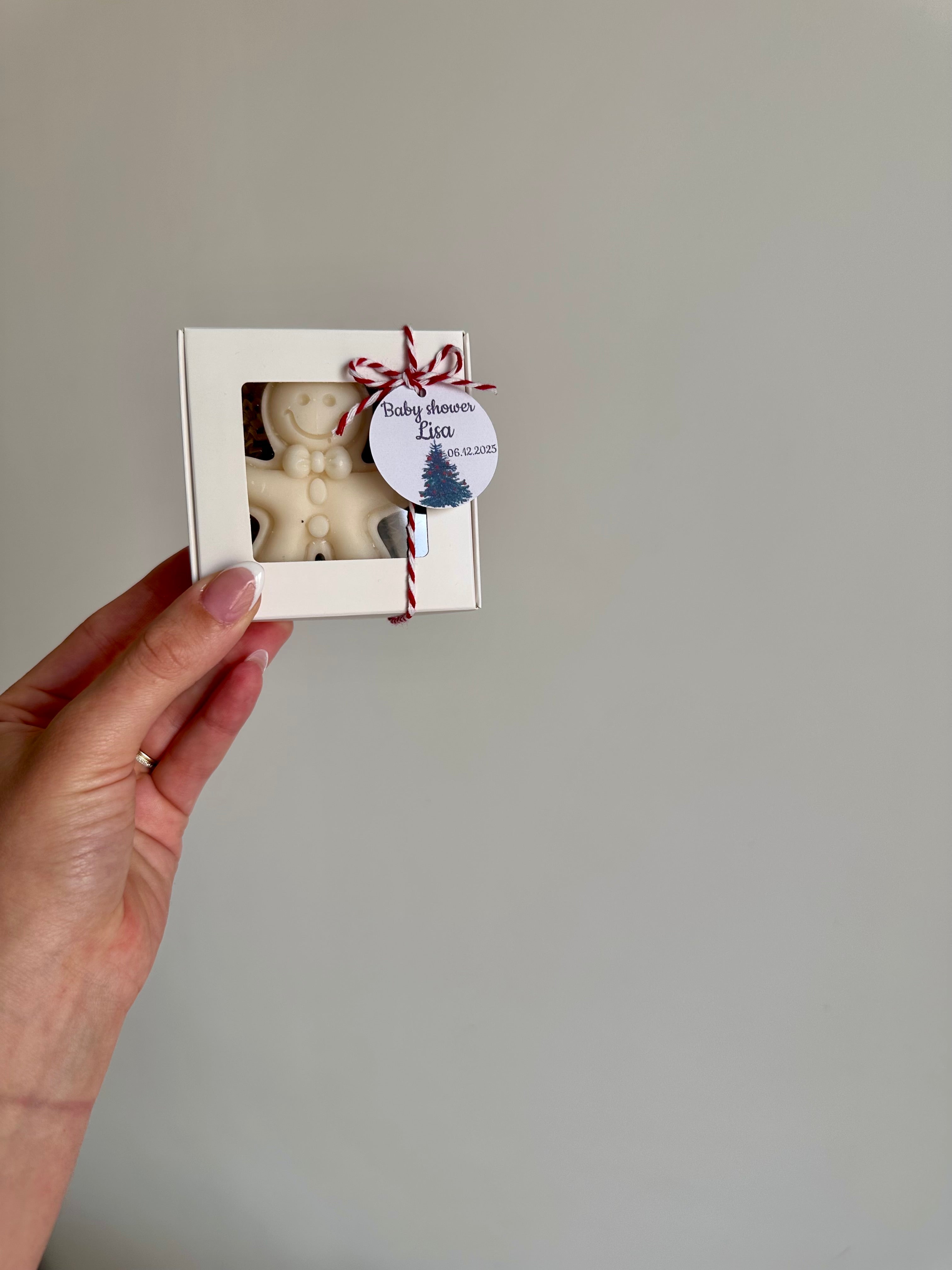 Mini bougie pain d’épice en boîte