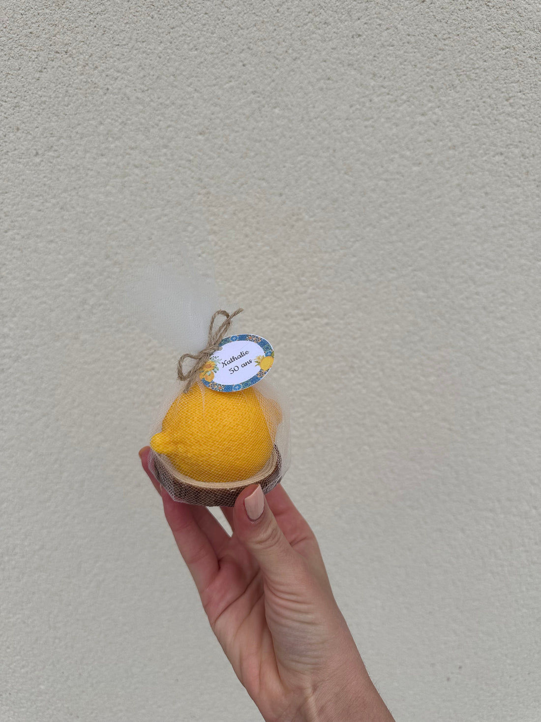 La bougie citron