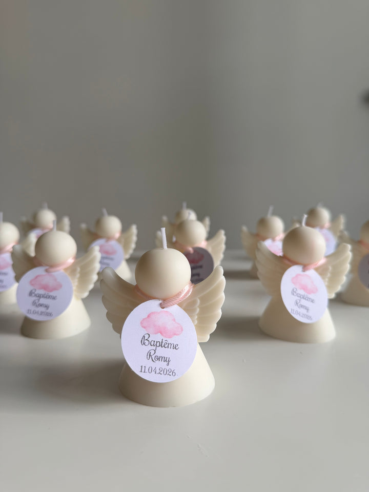 Ange avec étiquette personnalisée