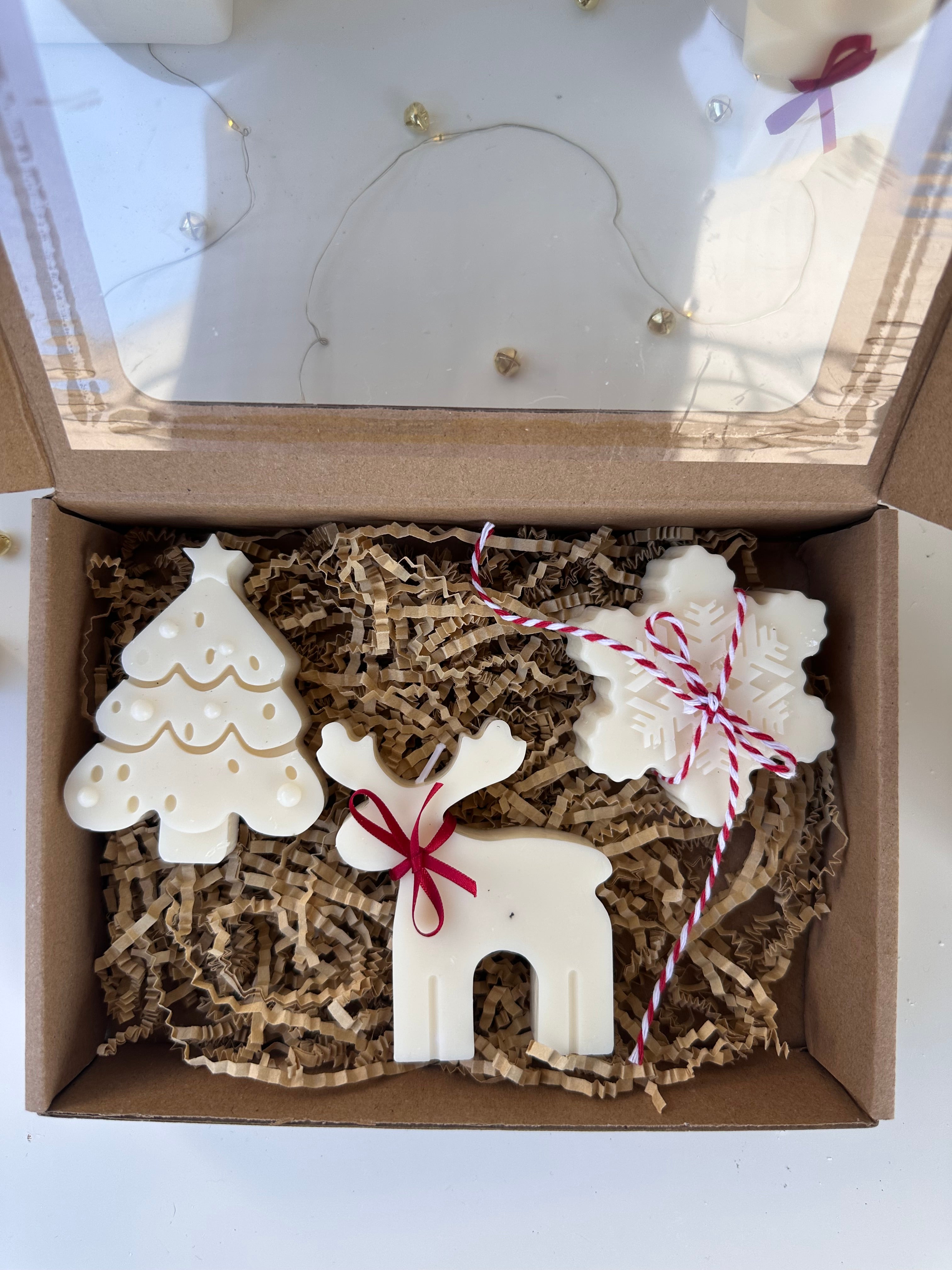 Coffret 3 bougies de Noël