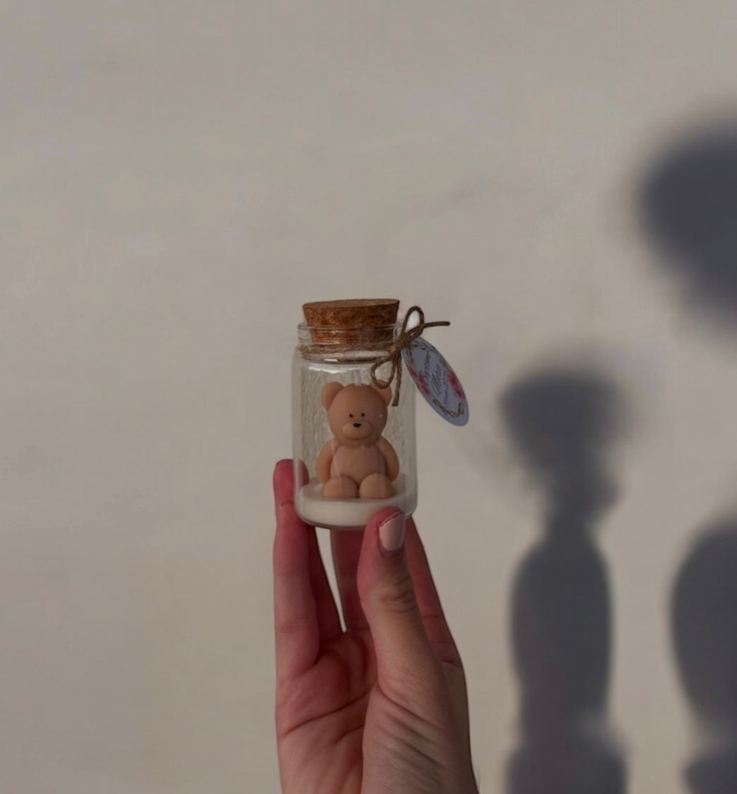 La bougie ourson en pot