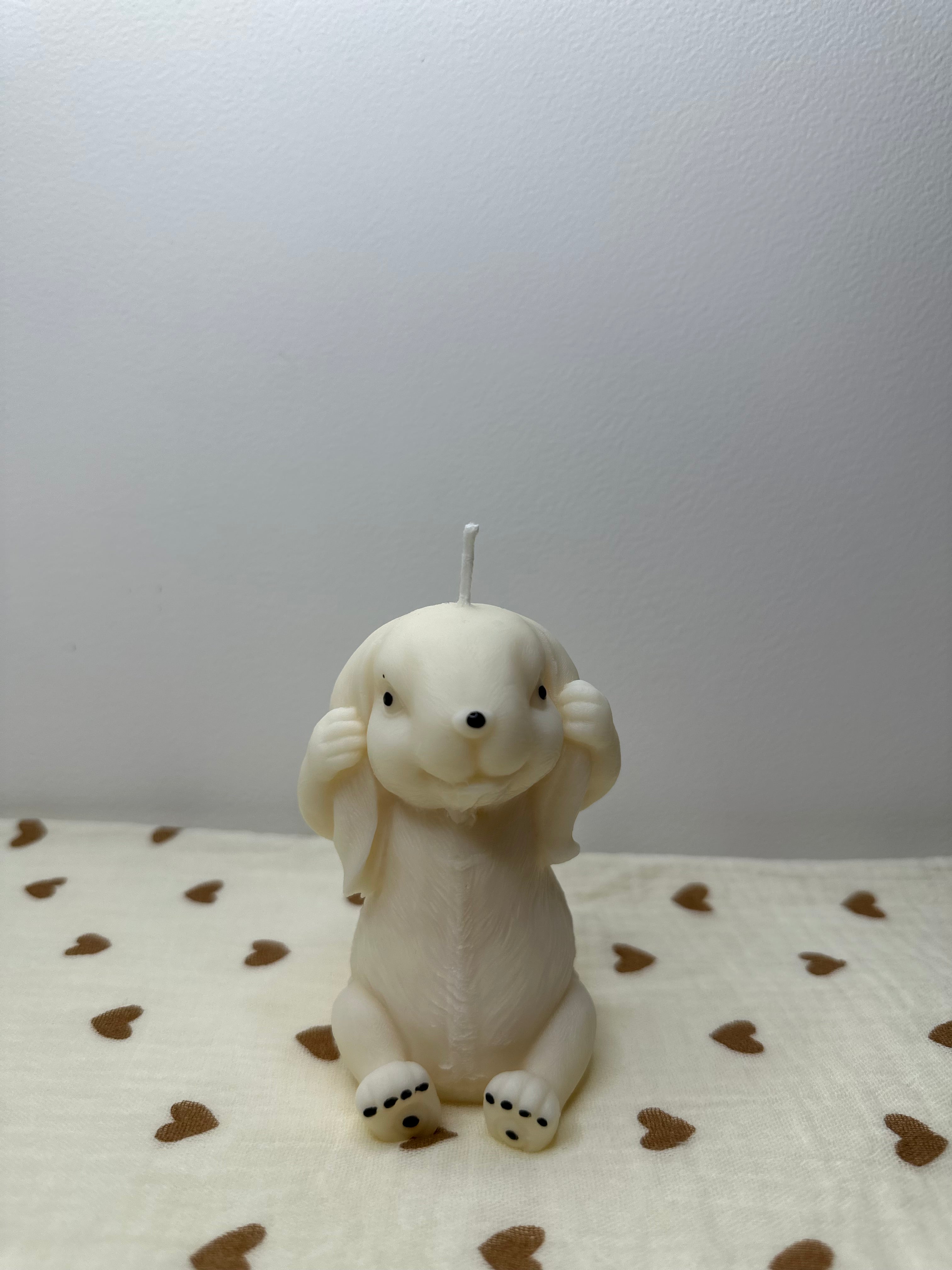 La grande bougie lapin