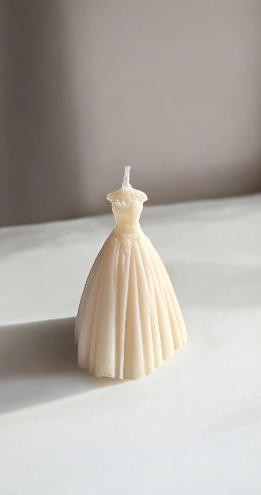 La bougie robe de mariée